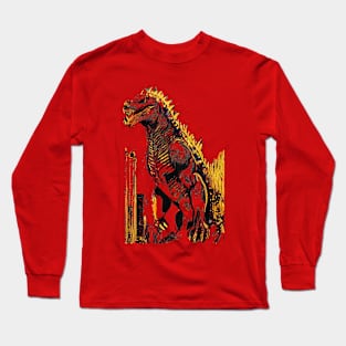 monster godzilla Long Sleeve T-Shirt